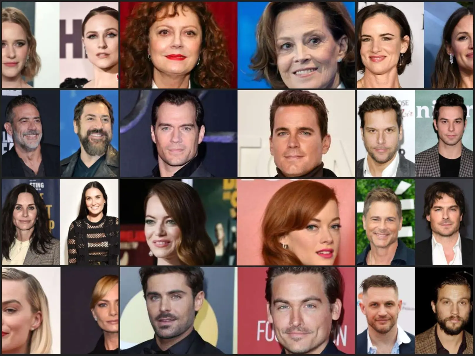 شباهت ظاهری عجیب سلبریتی‌های مشهور