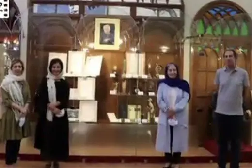 ببینید |  خانواده داوود رشیدی چرا به موزه سینما رفتند؟