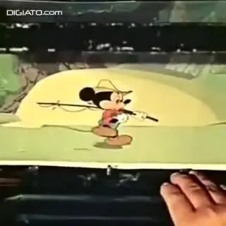 پشت صحنه ساخت میکی‌ماوس/ کارتون‌های ماندگار بدون استفاده از نرم‌افزارهای گرافیکی