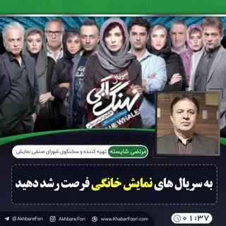 نظارت بر شبکه خانگی به عهده وزارت ارشاد و سازمان سینمایی است و نه هیچ نهاد دیگری