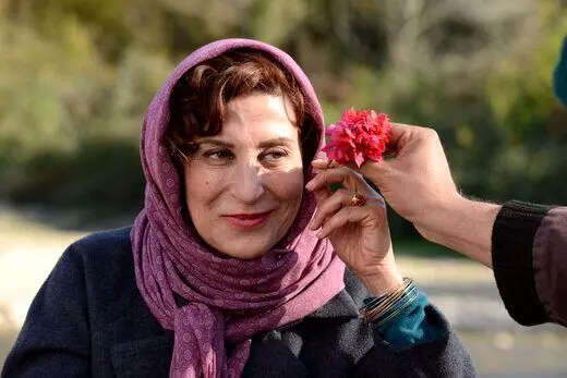 فاطمه معتمدآریا و سعید آقاخانی روی پوستر «بنفشه‌آفریقایی»