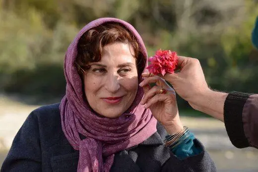 فاطمه معتمدآریا و سعید آقاخانی روی پوستر «بنفشه‌آفریقایی»