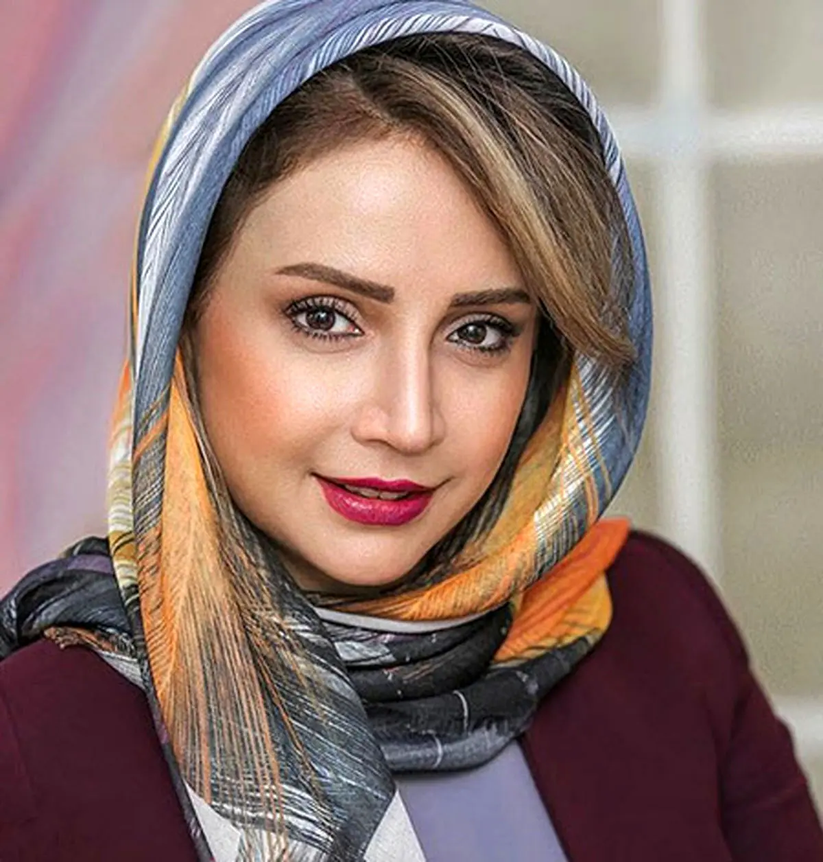 شبنم قلیخانی و بدلکارش درپشت صحنه فیلم جدیدش