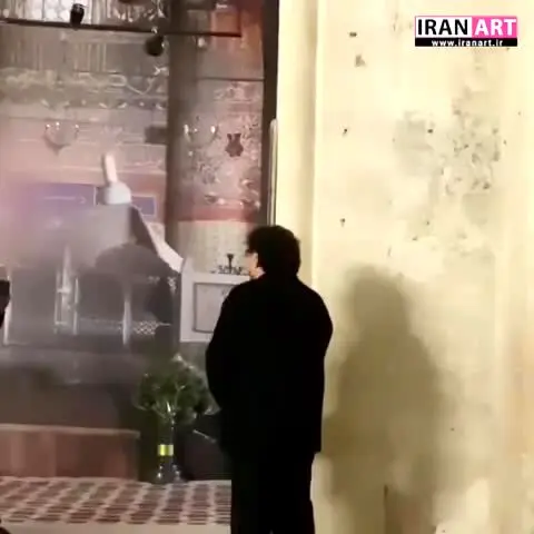مثنوی‌خوانی شهرام ناظری در کنار آرامگاه مولانا/ ویدئو