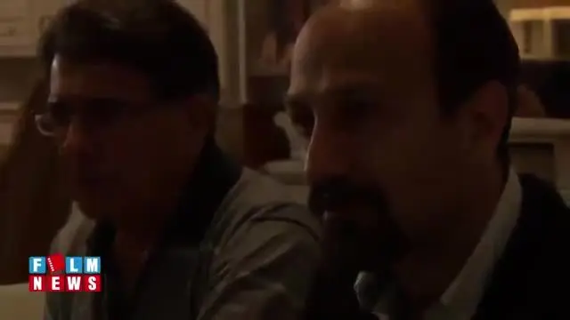 محمدرضا شجریان و اصغر فرهادی در حال تماشای فوتبال تیم ملی/ ویدئویی جذاب