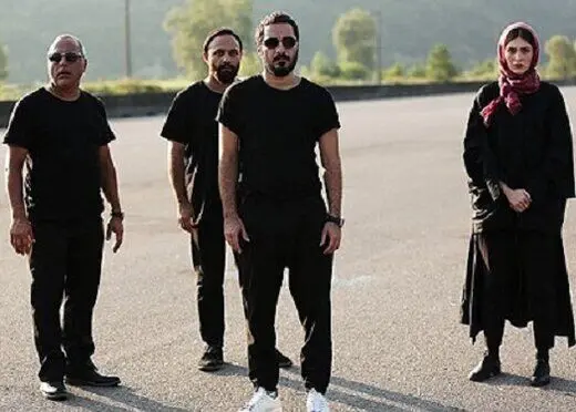 عکسی جالب که نوید محمدزاده از سریال «قورباغه» در اینستاگرام منتشر کرد
