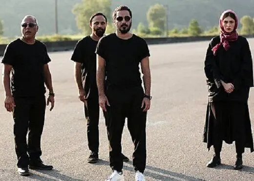 عکسی جالب که نوید محمدزاده از سریال «قورباغه» در اینستاگرام منتشر کرد