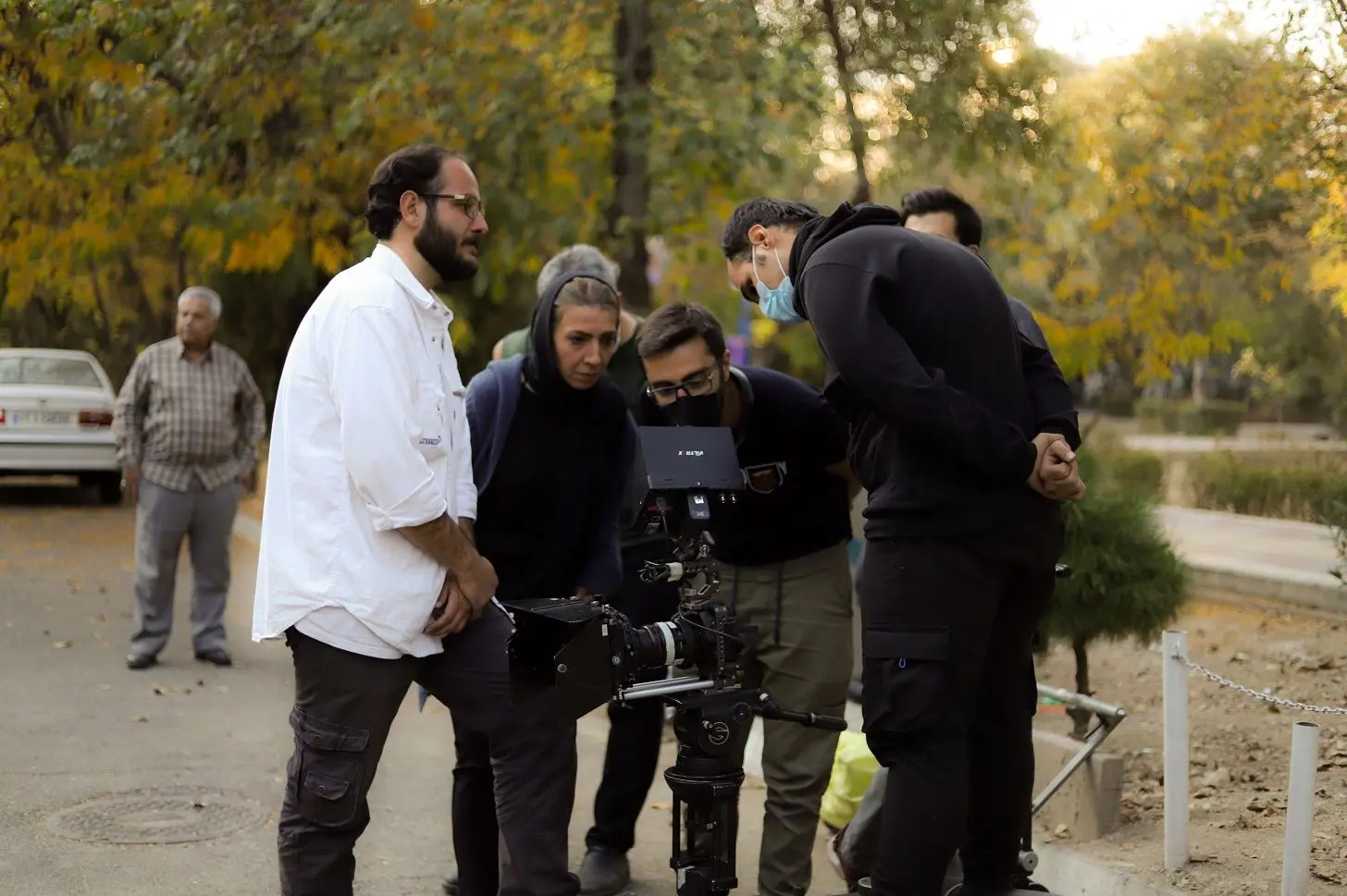 فیلمبرداری «نیمکت» در ایستگاه پایانی