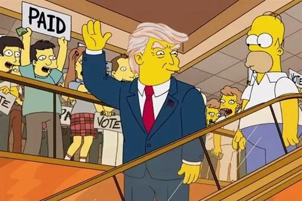 از پیشگویی کرونا تا مرگ ترامپ در سیمپسون‌ها