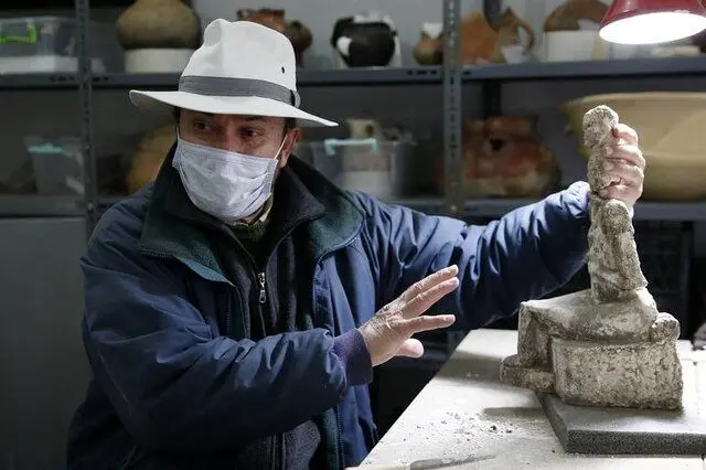 کشف الهه ۴۲۰۰ساله در ترکیه/ عکس