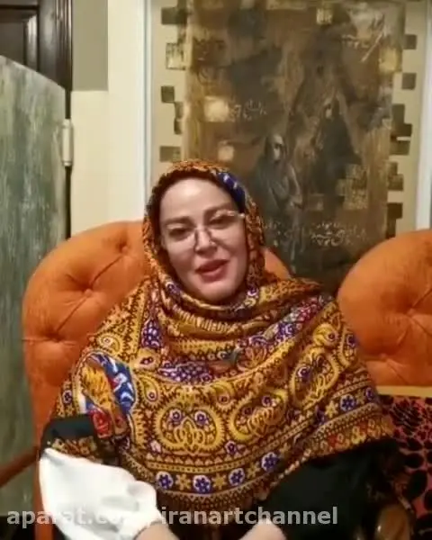 لری حرف زدن بهاره رهنما/ ویدئو