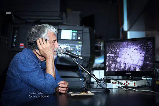 گریم رضا کیانیان در فیلم «زمستان بود»/ عکس