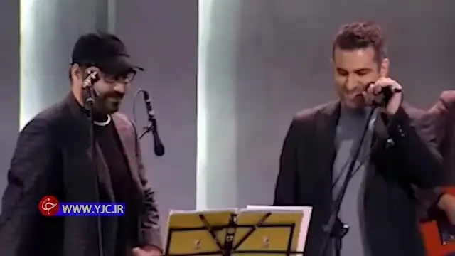 وقتی هوتن شکیبا خواننده شد/ ویدئو