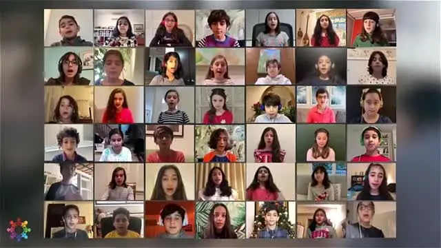 آواز یک‌صدای کودکان به یاد استاد شجریان/ همراه شو عزیز/ ویدئو