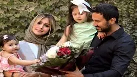 عکس شاهرخ استخری با دخترهایش در خارج از ایران
