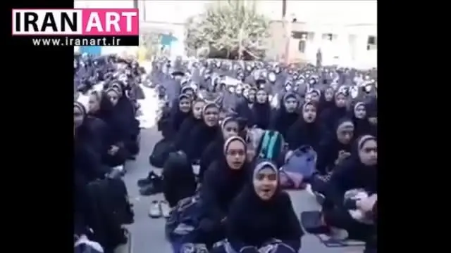 همخوانی جالب دانش‌آموزان دختر با آهنگ همایون شجریان/ ویدئو