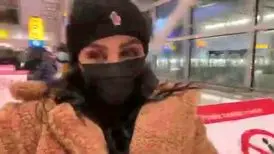 مهراد جم و دنیا جهانبخت به انگلیس رفته‌اند؟/ ویدئو