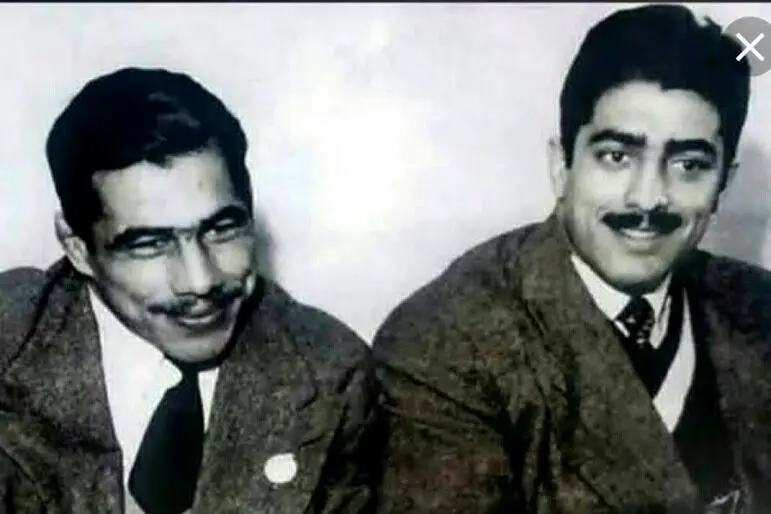 عکس دیده نشده از تختی و فردین