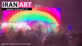 برگزاری کنسرت با کمک حباب‌های پلاستیکی/ راک‌استارها کرونا را دور زدند/ ویدئو