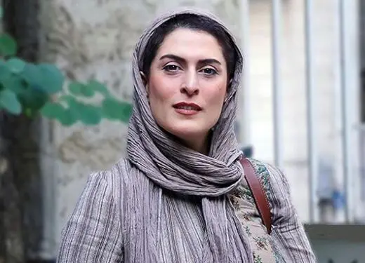 ادای احترام بهناز جعفری به پرویز پورحسینی/ عکس