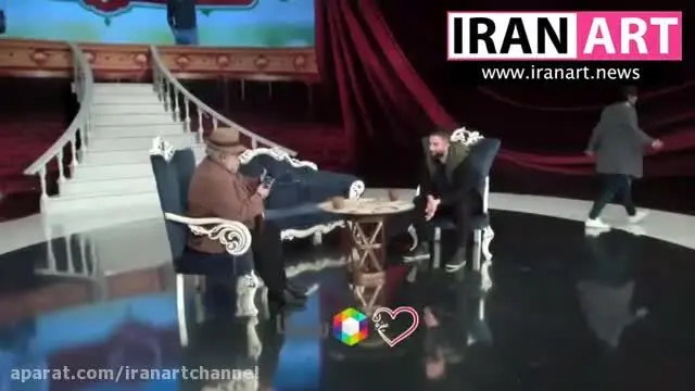 شوخی جنجالی اکبر عبدی با شریفی‌نیا/ گوشی‌اش را مریم برمی‌دارد!
