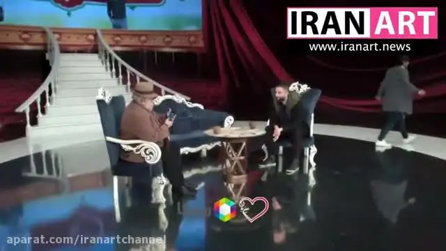 شوخی جنجالی اکبر عبدی با شریفی‌نیا/ گوشی‌اش را مریم برمی‌دارد!