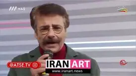 علیرضا افتخاری آهنگ "قدح" را در برنامه زنده خواند/ ویدئو