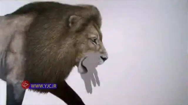 نقاشی‌های سه‌بعدی که با واقعیت مو نمی‌زنند!/ ویدئو