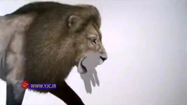 نقاشی‌های سه‌بعدی که با واقعیت مو نمی‌زنند!/ ویدئو