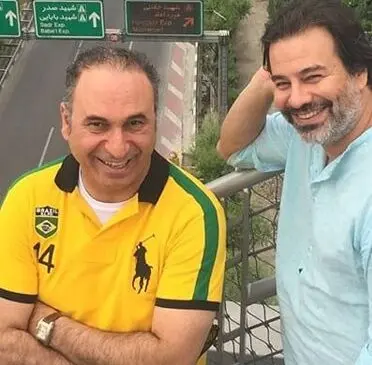 ازدواج پیمان قاسم‌خانی و تبریک حمید فرخ‌نژاد + عکس