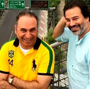 ازدواج پیمان قاسم‌خانی و تبریک حمید فرخ‌نژاد + عکس
