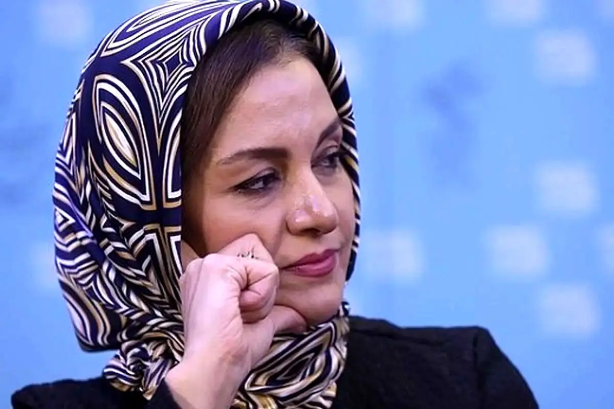 مریلا زارعی در تجمع مردمی میدان تجریش
