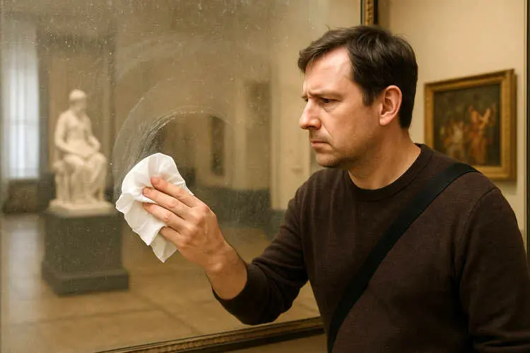 نابودی یک اثر هنری مفهومی!