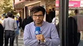 ببینید | کتک خوردن خبرنگار معروف صدا و سیما در نمایشگاه کتاب!
