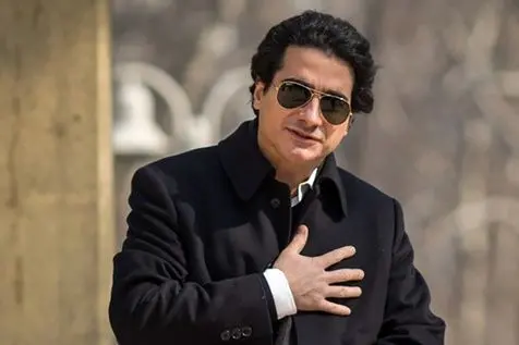 همایون شجریان در پیست اسکی/ عکس