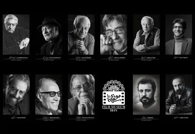 نمایشگاه عکس‌های هنرمندان سینما در موزه سینما