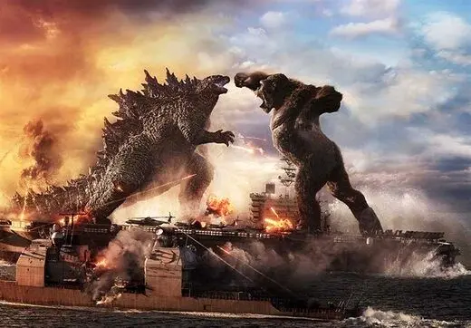 فیلم «گودزیلا دربرابر کنگ»، در اکران آمریکا، آغاز خوبی داشت