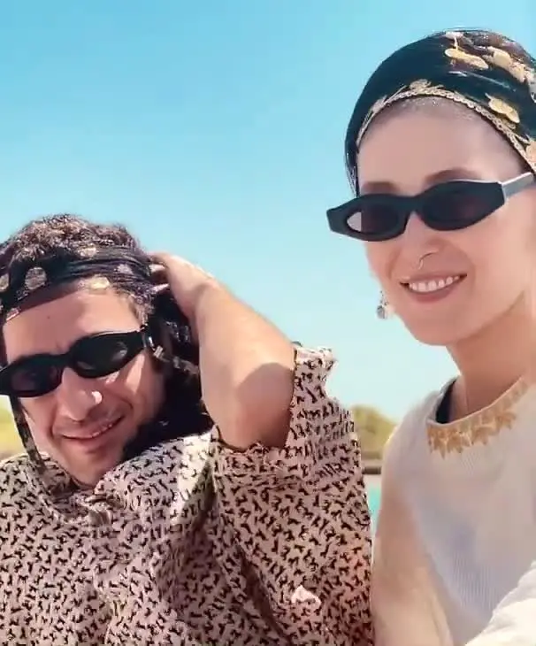 نوید محمدزاده و فرشته حسینی ازدواج کرده‌اند؟/ ویدئو