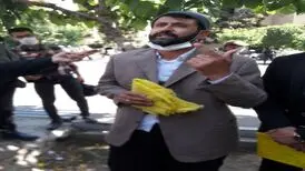 حضور بازیگر سریال دادستان ده‌نمکی در وزارت کشور