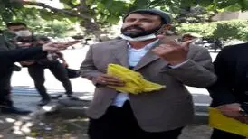 حضور بازیگر سریال دادستان ده‌نمکی در وزارت کشور