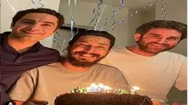 تبریک تولد بهرام افشاری به سبک نوید محمدزاده و هوتن شکیبا + عکس