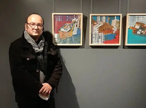 درگذشت یک هنرمند نقاش جوان