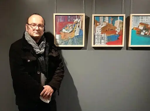 درگذشت یک هنرمند نقاش جوان