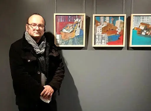 درگذشت یک هنرمند نقاش جوان