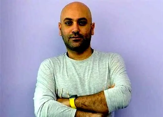 مهدی کوشکی در نقشی قاجاری/ عکس
