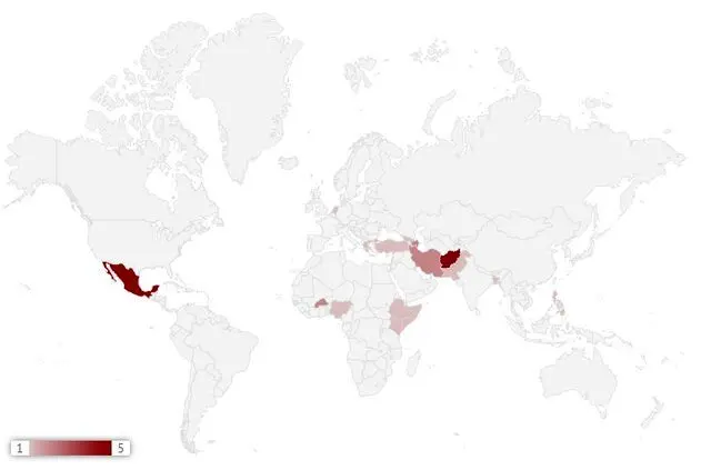 ایران، در رتبه دوم مرگ خبرنگاران در سال ۲۰۲۱