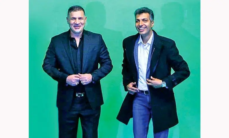 سورپرایز علی دایی در روز تولدش توسط دخترش و عادل فردوسی پور
