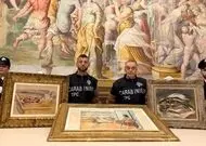 پلیس شاهکارهای مسروقه را پیدا کرد