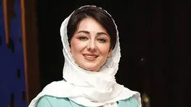 ویدا جوان در کنار همسرش
