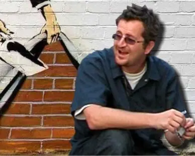 بنکسی، نقاشی یک میلیون پوندی را پاره کرد/ تصویر